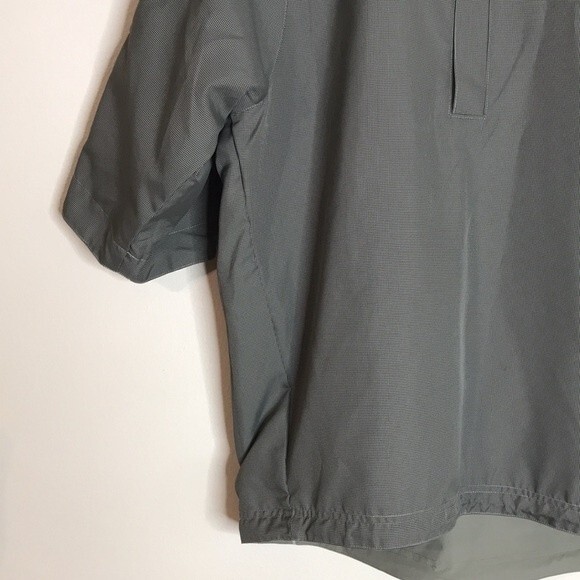 Zero Restriction tour series Golf Reversible Gray Jacket Quarter Zip Sz Small - Picture 3 of 13